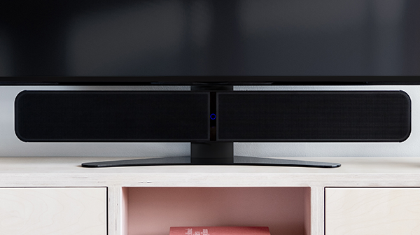 pulse-soundbar_withtv-stand-black_heroshot_01-1 Soundbar and TV mount