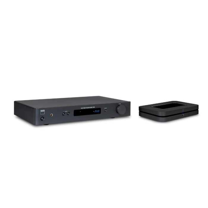 NAD C 328 with Black NODE 3-4 Side by side