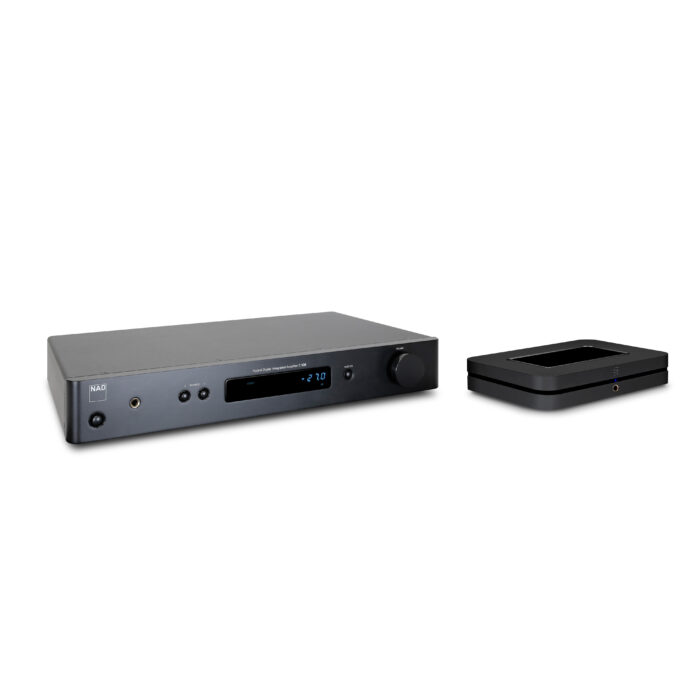 NAD C 338 with Black NODE 3-4 Side by side